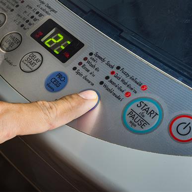 Washing Machine Touch Panel
